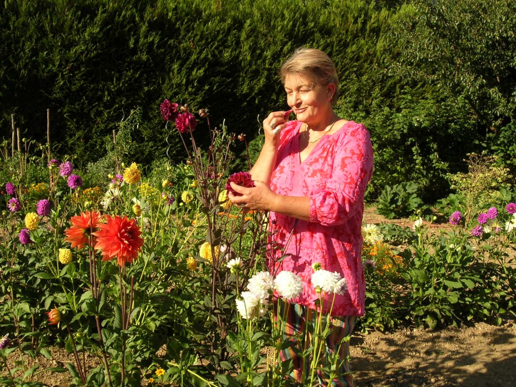 femme qui mange